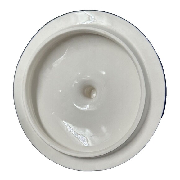 Vtg Jay Wilfred Andrea by Sadek Large Ceramic Fruit Canister with Lid Portugal - Picture 11 of 11